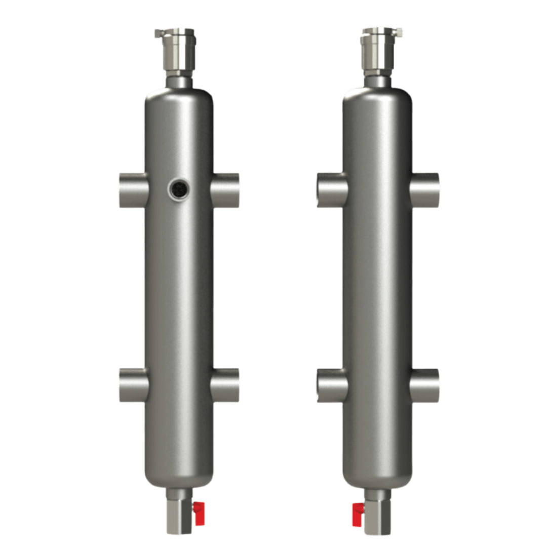 Stainless Steel Hydraulic Separator - 1 1/4" NPT threaded