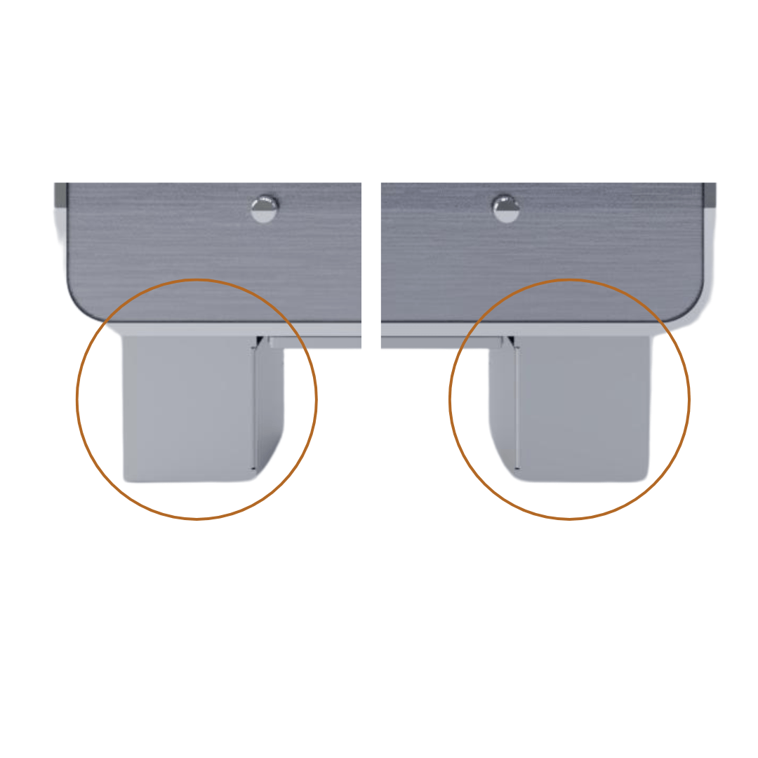 Leg Kit (a Pair of 2) for FS Series Hydronic Fan Coil Unit