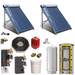 Closed Loop Solar Water heater Kit with 2x20 Tubes Collector, 250L Storage Tank and selected options