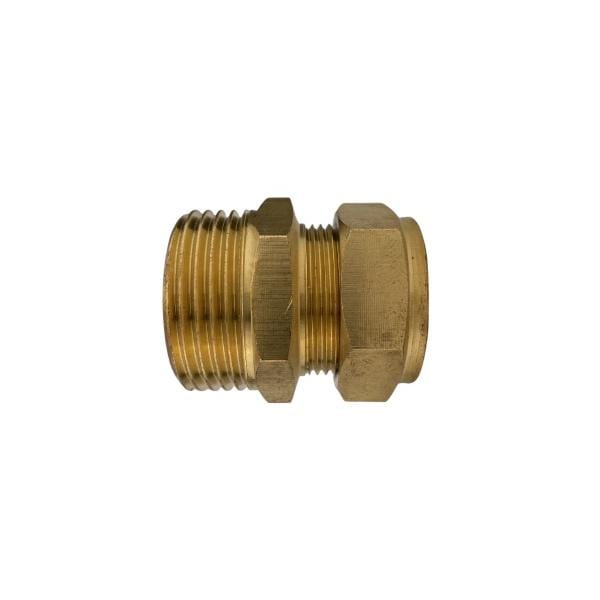 Female Adapter 22mm x 1/2 or 3/4 or 1'' BSPT Male Thread - Join Solar Collector to Flexible SS Pipes