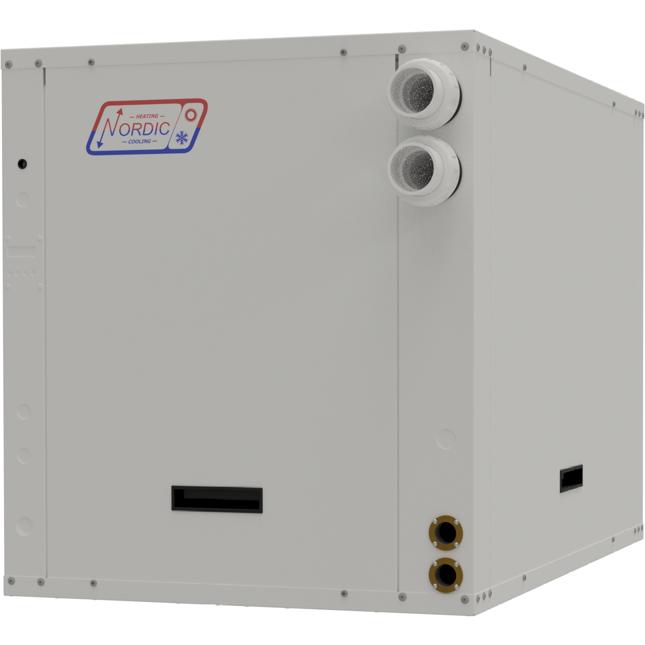 Water to Water Geothermal Heat pump W Series Pool-W45HP1TCT-Two Stages