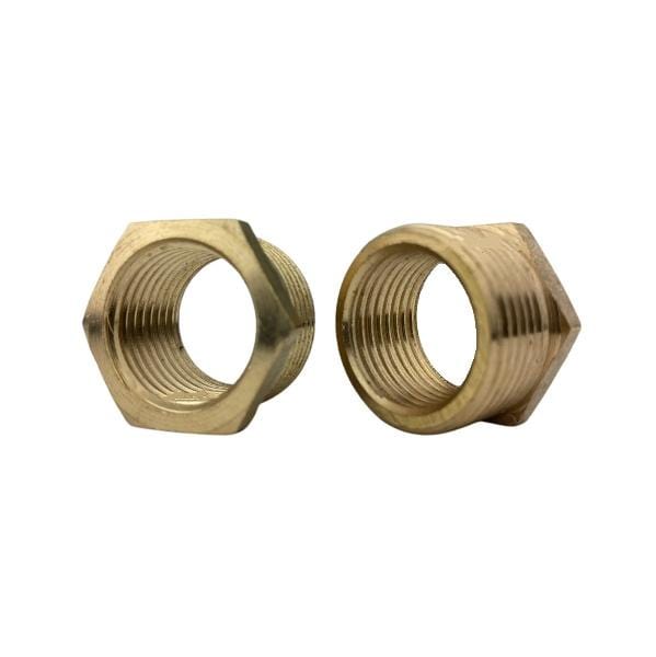 3/4" x 1/2'' Brass BSPT Threaded Reducing Bush