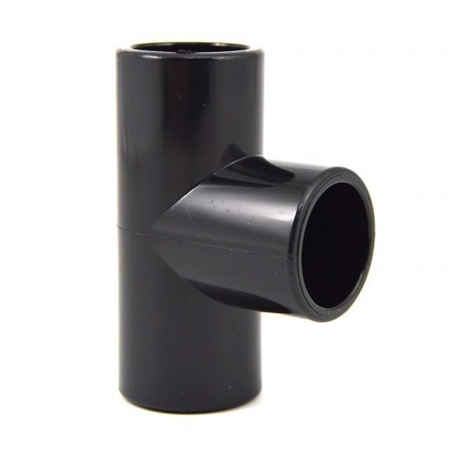 Black PVC Tee Schedule 40