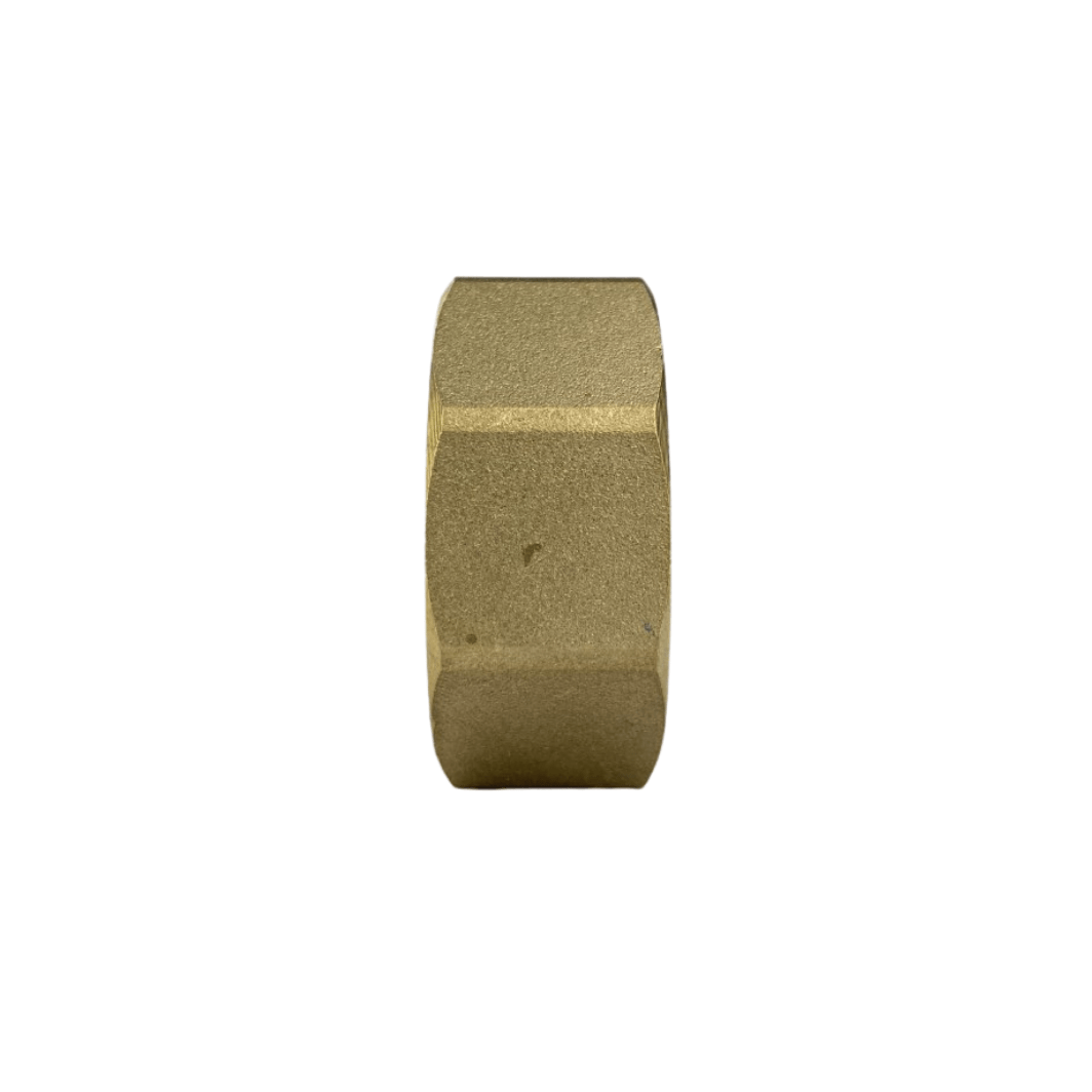 Brass Threaded Nut, Cir-Clip and Gasket for Corrugated Stainless Steel Hose end connection