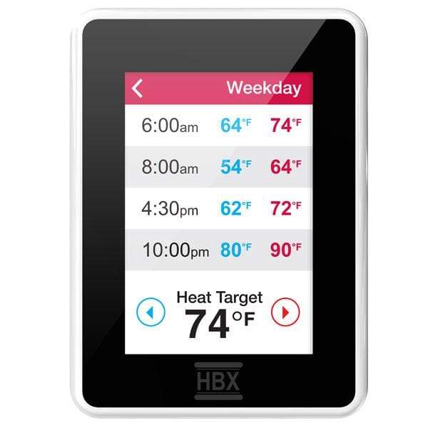 THM-0600 Wi-Fi Zoning System Touch Screen Programmable Thermostat