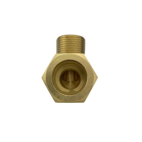 Male Elbow 22mm x 1/2 or 3/4 or 1'' BSPT Threaded connect Solar Collector to Flexible SS Pipes