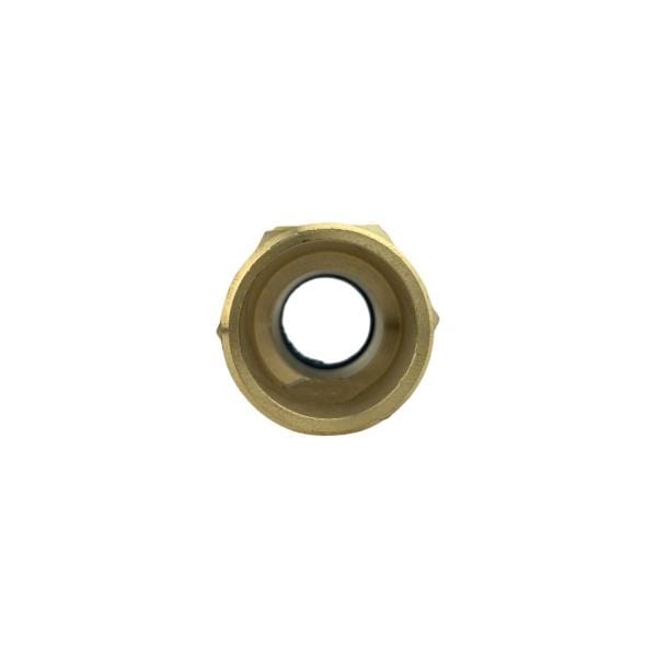 Male NPT to Male BSPT Connector with Brass nut, HT washer, SS Cir-clip