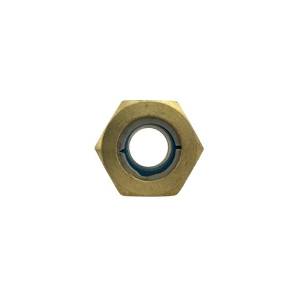 Male NPT to Male BSPT Connector with Brass nut, HT washer, SS Cir-clip
