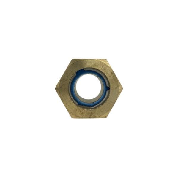 Male NPT to Male BSPT Connector with Brass nut, HT washer, SS Cir-clip