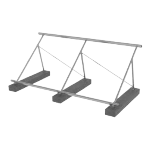 Flat Roof Frame - PVT Panels