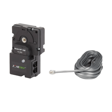 Round Take-off Zone Dampers - RTP Model - 12VDC Plug in Play