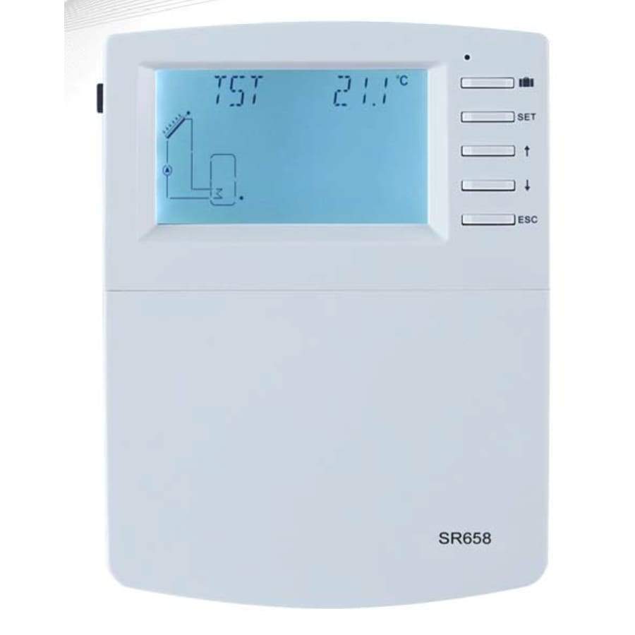 SR658 Differential Solar Controller