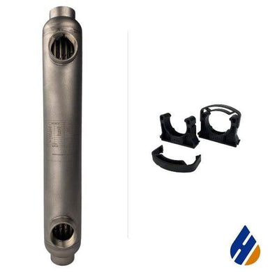 TITANIUM POOL HEAT EXCHANGER SP210T-S (60 KW or 210 MBH)