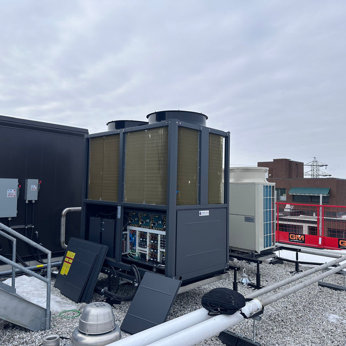 Domestic Hot Water Heat Production with Air to Water Heat Pumps