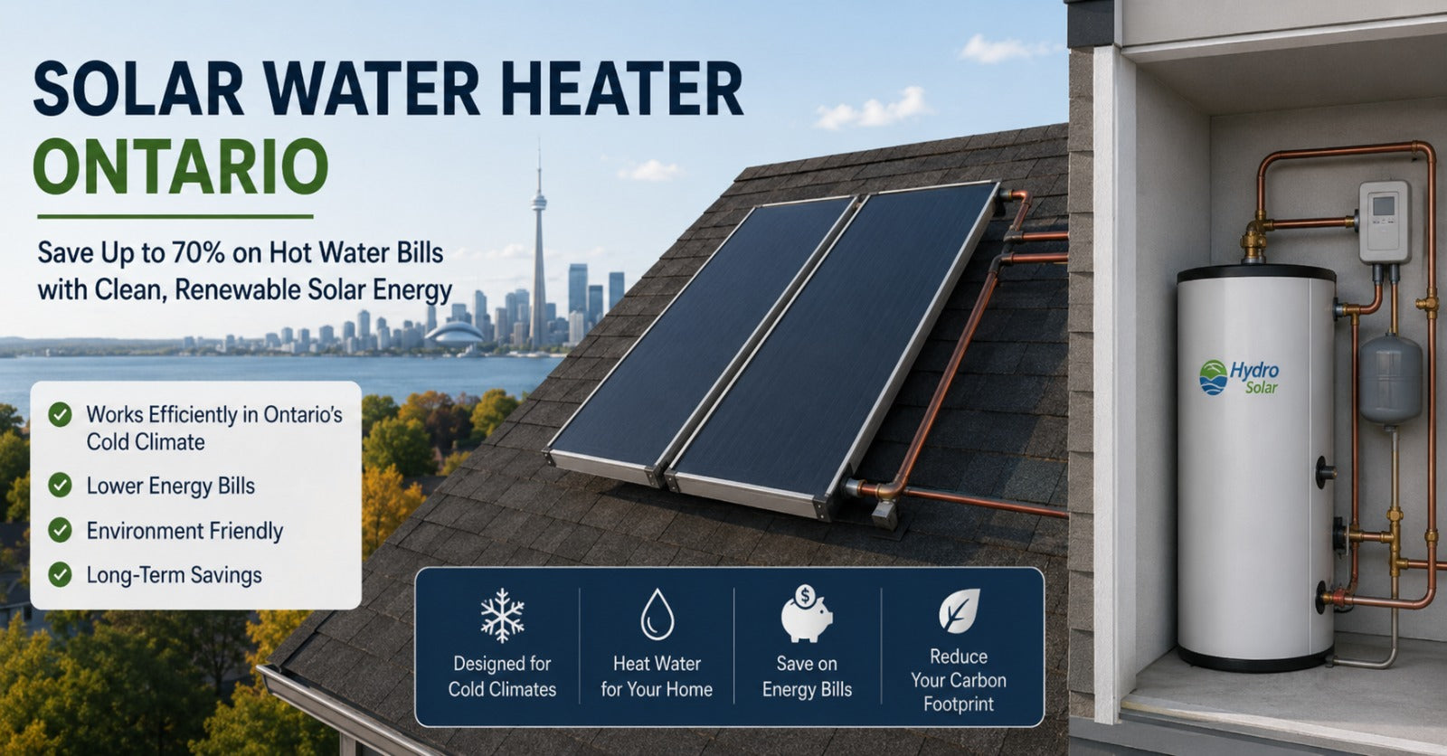 Solar Water Heater Ontario: Complete Homeowner's Guide