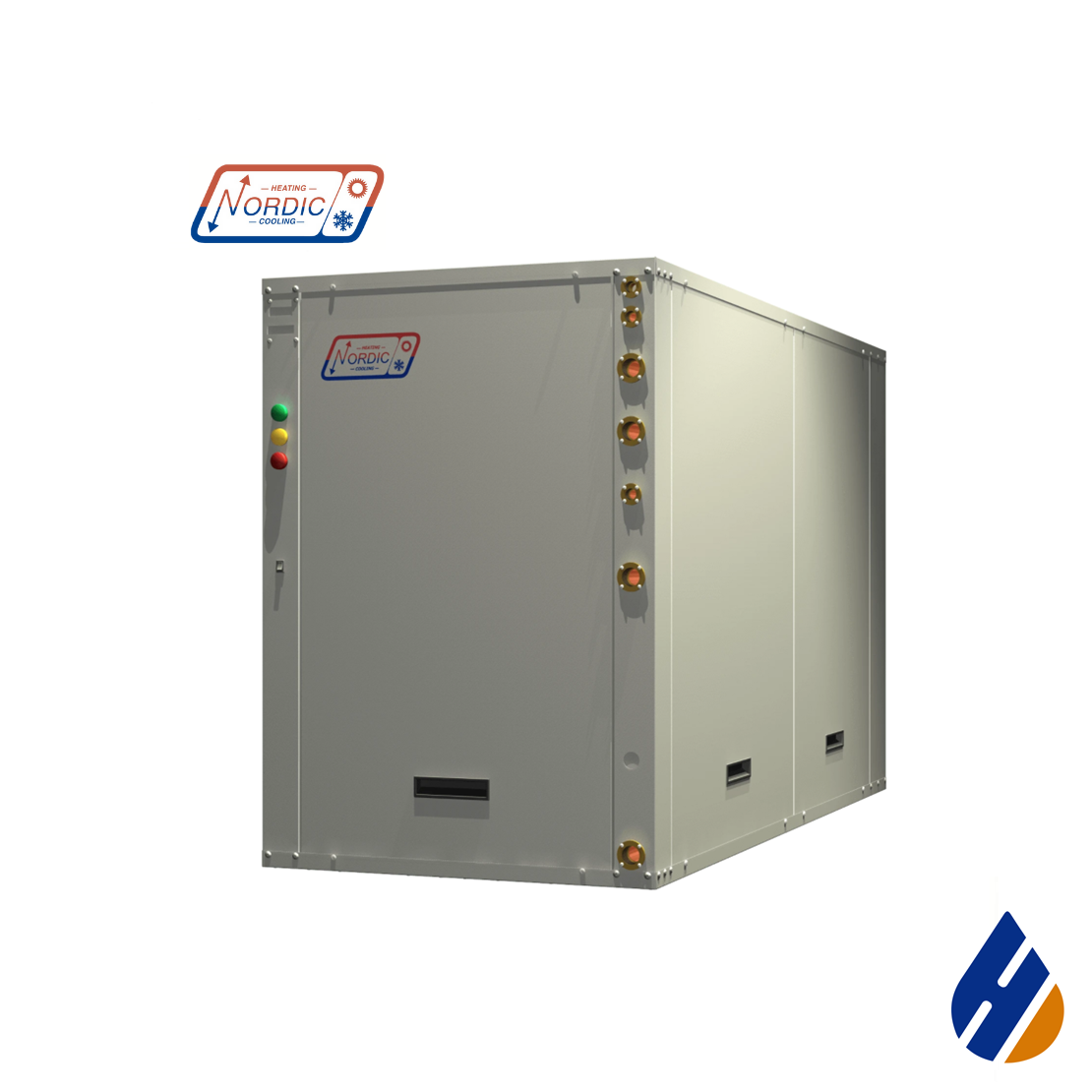 Nordic EMW Series Residential liquid-to-water heat pump.