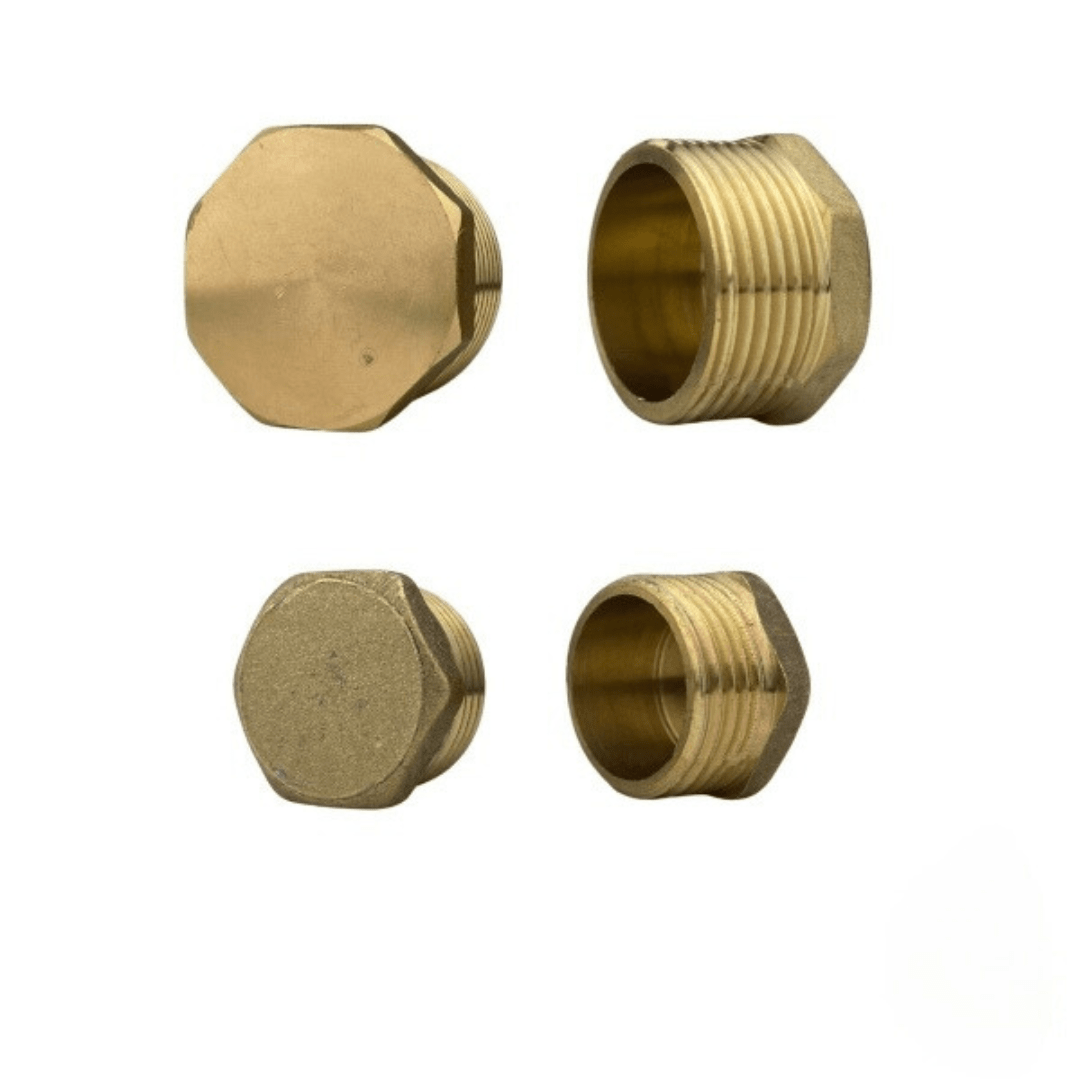 Brass Male End Cap