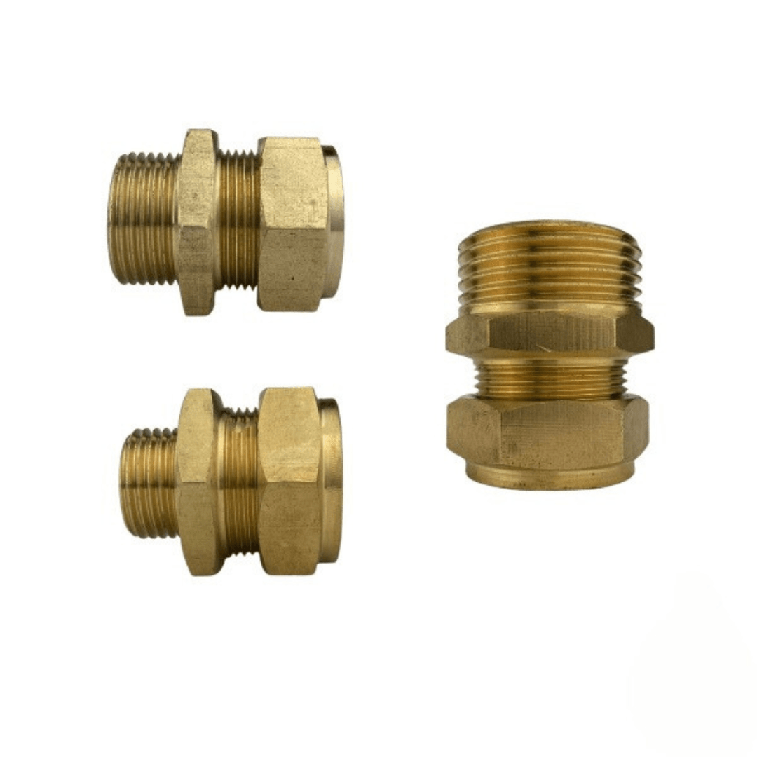 Female Adapter 22mm x 1/2 or 3/4 or 1'' BSPT Male Thread - Join Solar Collector to Flexible SS Pipes