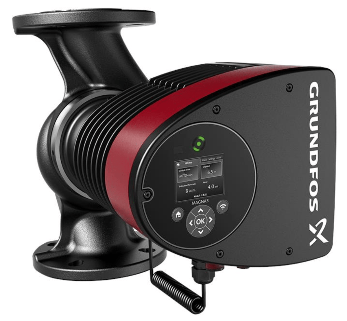 Grundfos Pump Magna3 65150F 208230V Cast Iron Variable Speed Pump