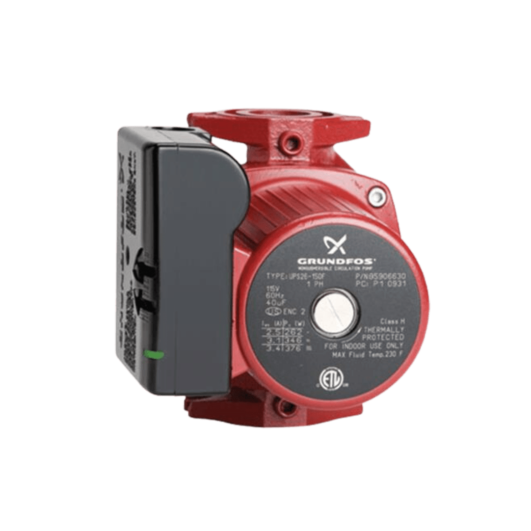 3 Speed Circulating Grundfos Pump UPS 26150 F Cast Iron — Hydro Solar