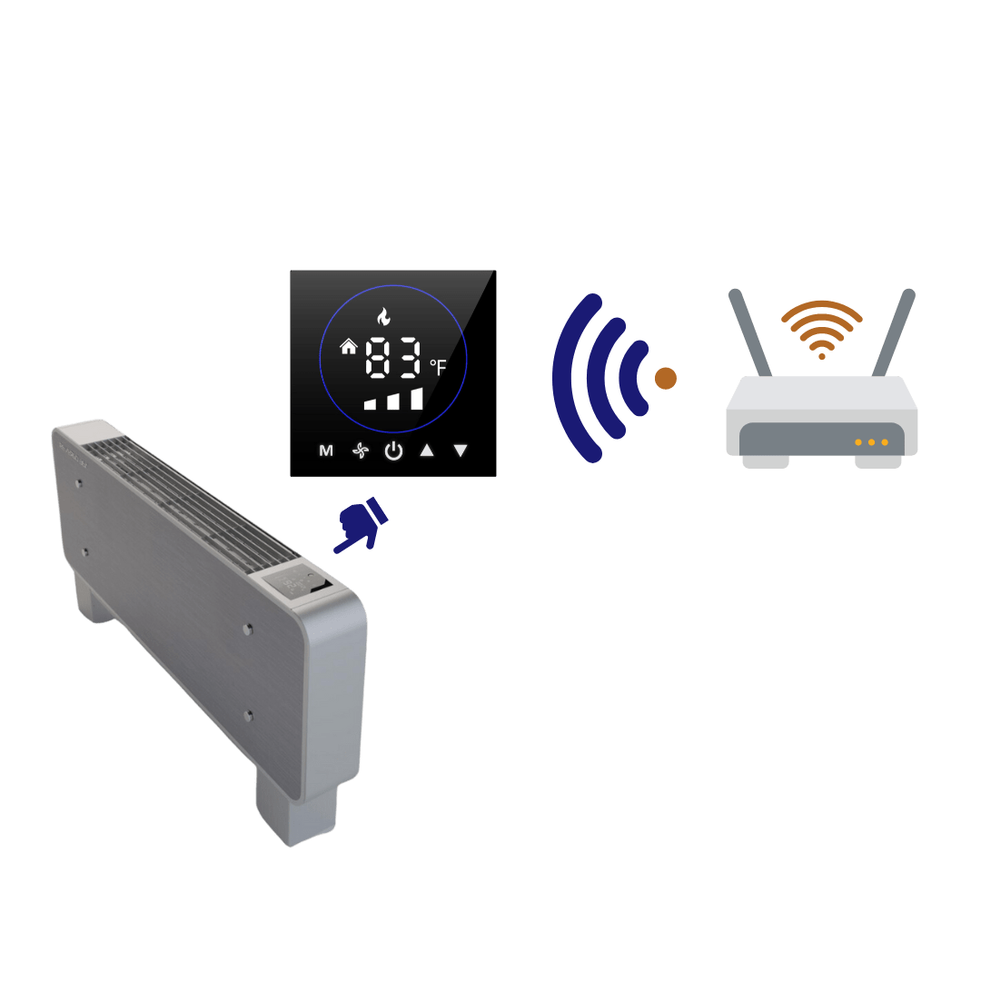 Hydronic Fan Coil Unit - Floor Standing and Reversible FS200- 1/3 Ton Capacity