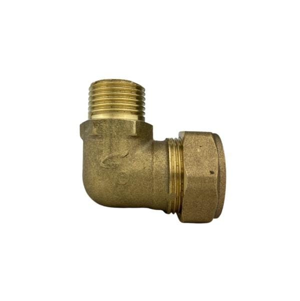 22mm x 1/2" BSPT Male Elbow 22mm x 1/2 or 3/4 or 1'' BSPT Threaded - to connect Solar Collector to Flexible Stainless Steel Pipes