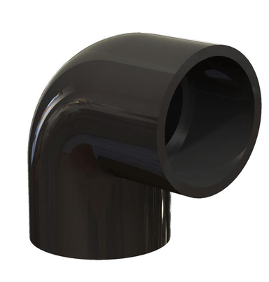 Black PVC Elbow 90
