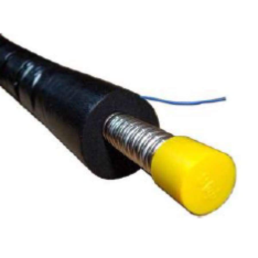 Flexible Corrugated Stainless Steel EPDM Pre Insulated Single Solar Hose with Seamless Jacketing & Sensor Cable