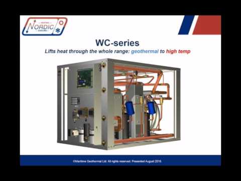 WC-75 Liquid to Water High Temperature Heat Pump - 6 Tons - 160°F