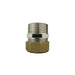 Male NPT to Male BSPT Connector with Brass nut, HT washer, SS Cir-clip