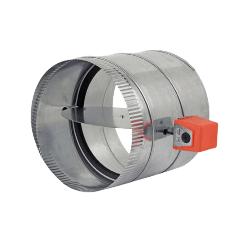 Round Motorised Zone Damper - RDS - 24VAC - 2 Wires