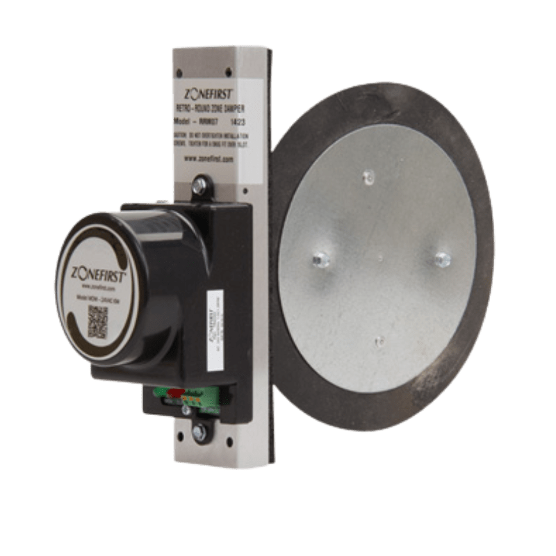 RRMInsertable Motorised Zone Damper 24VAC 3 Wires — Hydro Solar