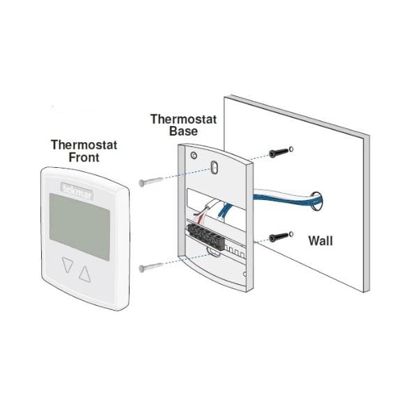 TEKMAR- Thermostat 519 - One Stage Heat