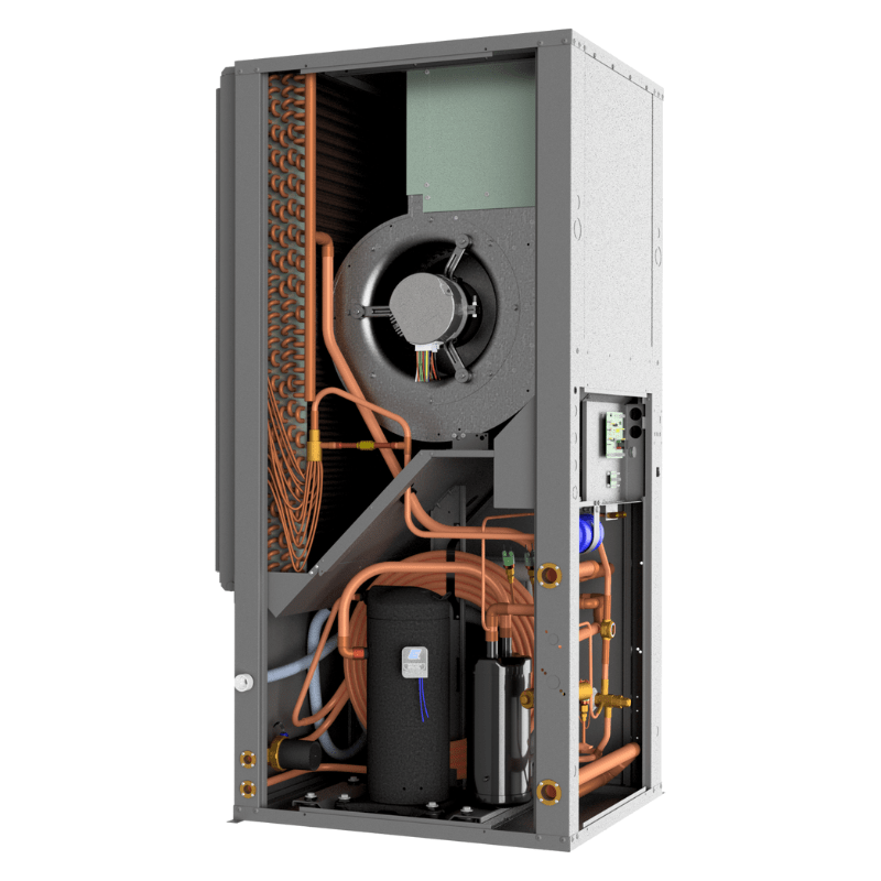 Nordic R Series Vertical Water to Air Heat Pumps- Ton capacity